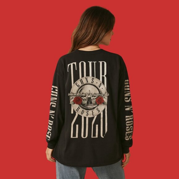 Guns N’ Roses 2020 Tour Long Sleeve Graphic Tee – Size XL – Made in USA - Picture 2 of 11
